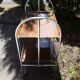 Vintage wheeled serving table