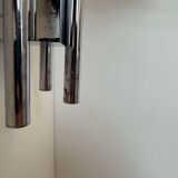 Vintage wall light 20581, chrome metal, by Verre Lumière Studio France 1978