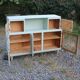 Renovated vintage buffet – Celadon Green Libéron