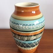 Vase vintage en céramique signé Rumney Wales