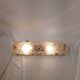 Vintage brutalist wall light J.T. Kalmar, Austria, 1960s.