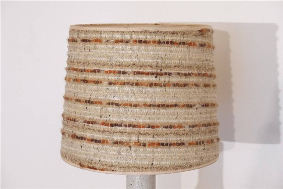 Vintage stoneware lamp