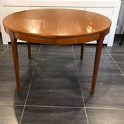 Round table "furniture tv paris" Scandinavian vintage, 1960s