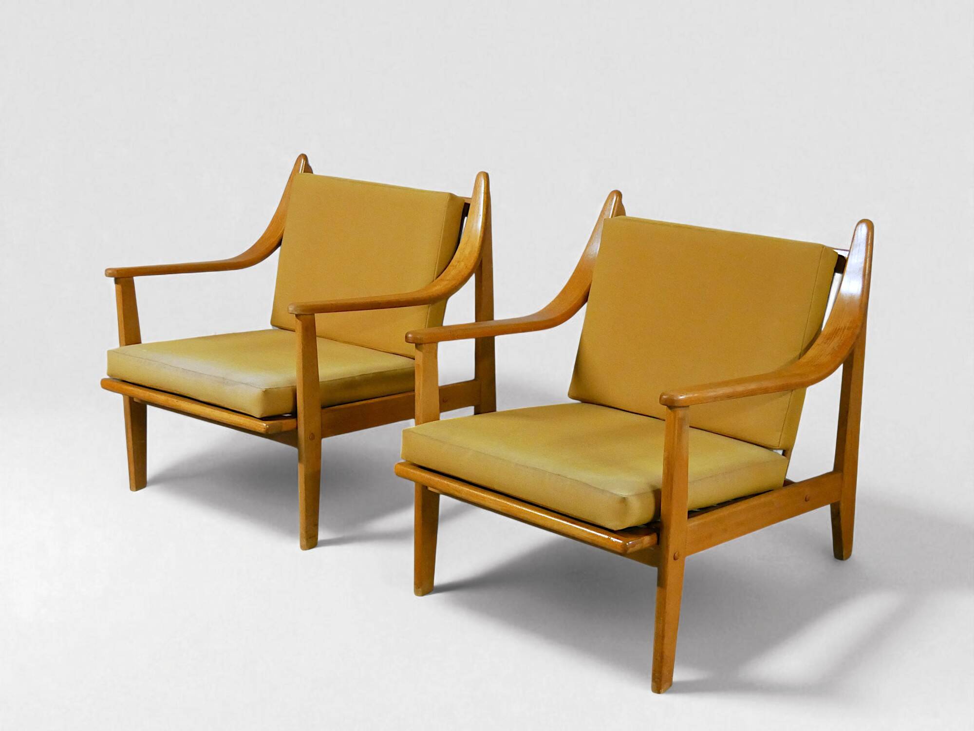 Pair of Scandinavian armchairs - Vintage circa 1960