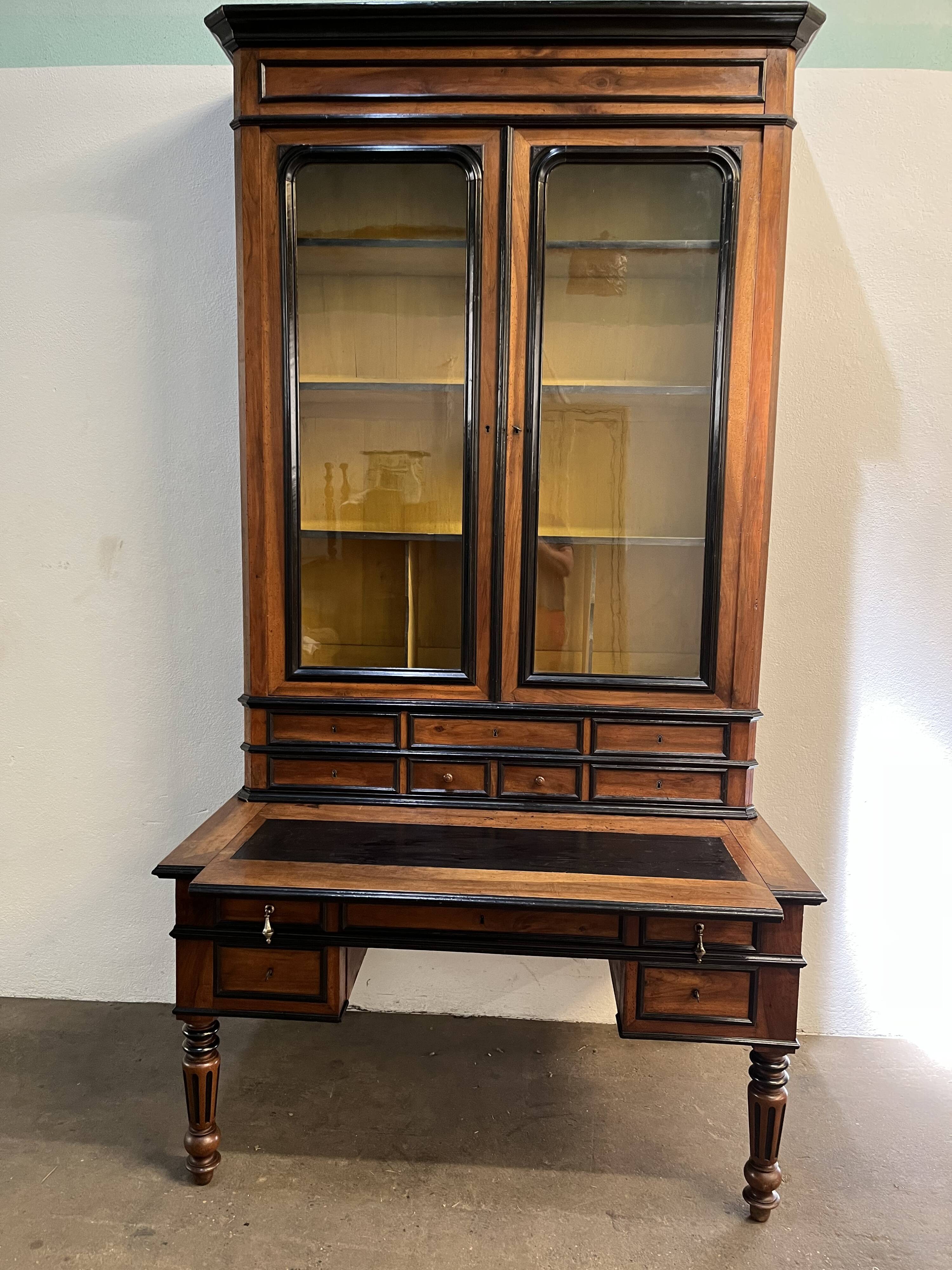 Office library-showcase Napoleon III 19th century