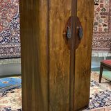 Art Deco student cabinet in walnut