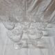 9 crystal wine glasses from 1980