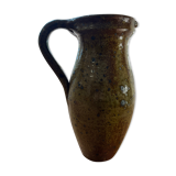 Pitcher in flamed glazed terracotta
