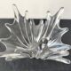 Vase or centrepiece, stretched crystal, 1960s.