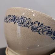 SET OF 2 EARTHENWARE BOWLS TERRE DE FER