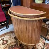 Rattan & bamboo bar vintage year 50/60