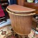 Rattan & bamboo bar vintage year 50/60