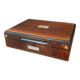 Boite en bois et laiton
