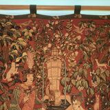Tapisserie « Le Roman de la Rose » par Anne Roland Aknin 1985
