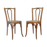Pair of bistro chairs