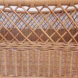 Rattan cot
