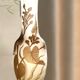 Vase en pâte de verre