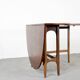 Midcentury Drop Leaf Teak Table. Vintage Modern / Retro / Danish Style.