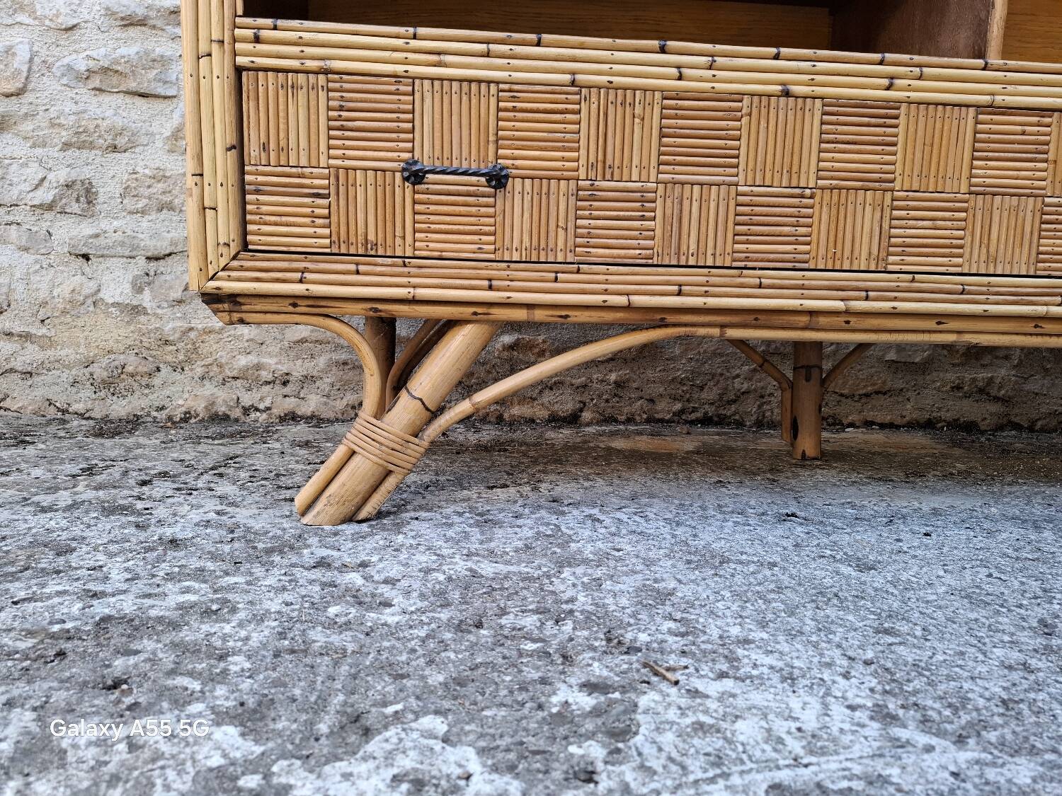 Bamboo sideboard