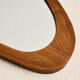 Framed mirror in teak