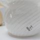 Set of 5 Mid-Century Modern mushroom table lamps in Murano glass.