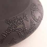 vintage black ceramic pocket cup 1980 Jacques Molin