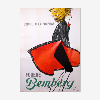 Gruau bemberg fodere - ock to fodera 197x140 cm poster