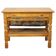 Danish mid-century oak sewing cabinet by Henning Kjaernulf