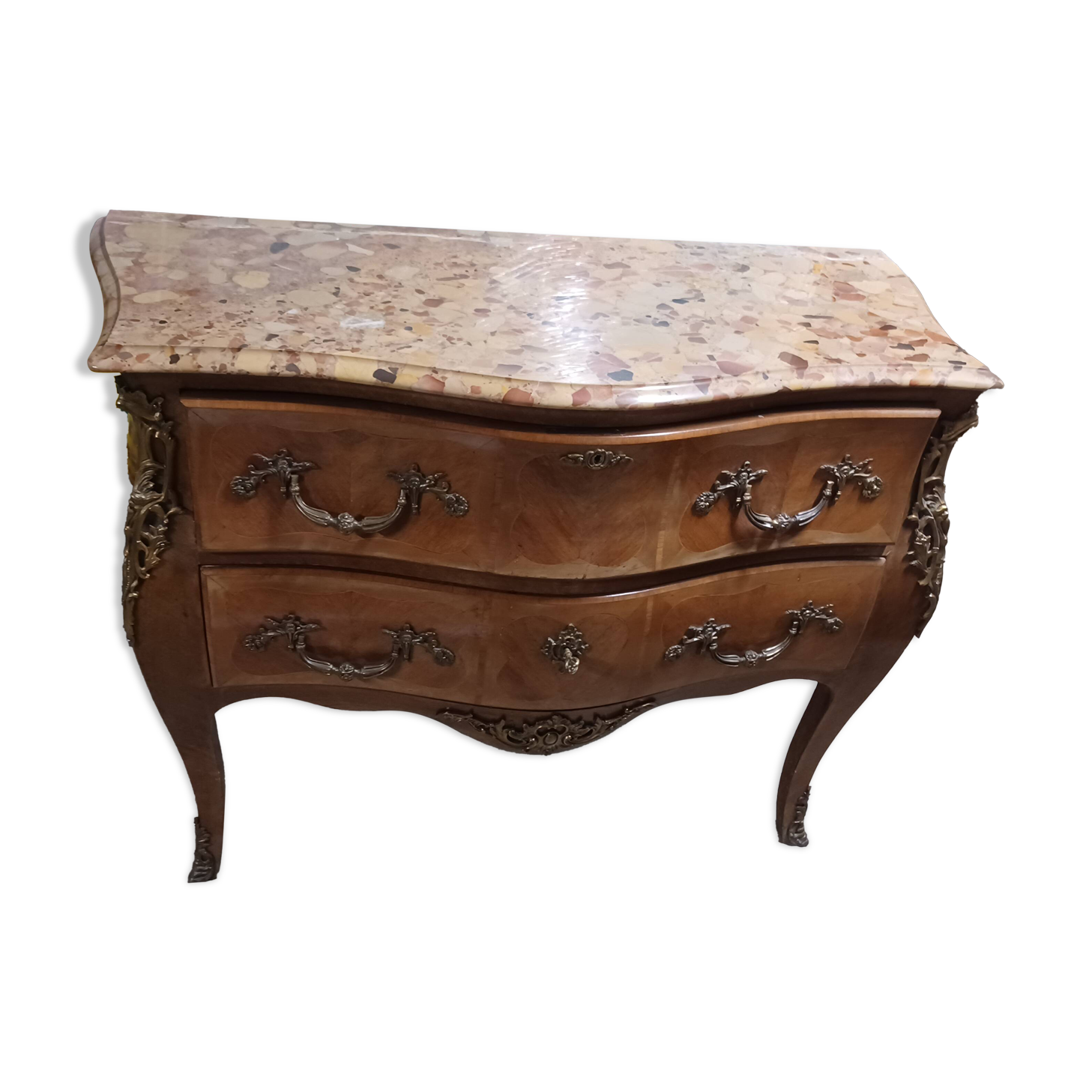 Secretary chest of drawers