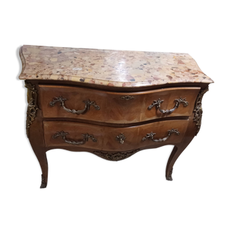 Secretary chest of drawers