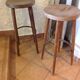 Pair of old stools  60/70