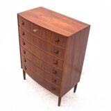 Commode en teck, design danois, années 1960