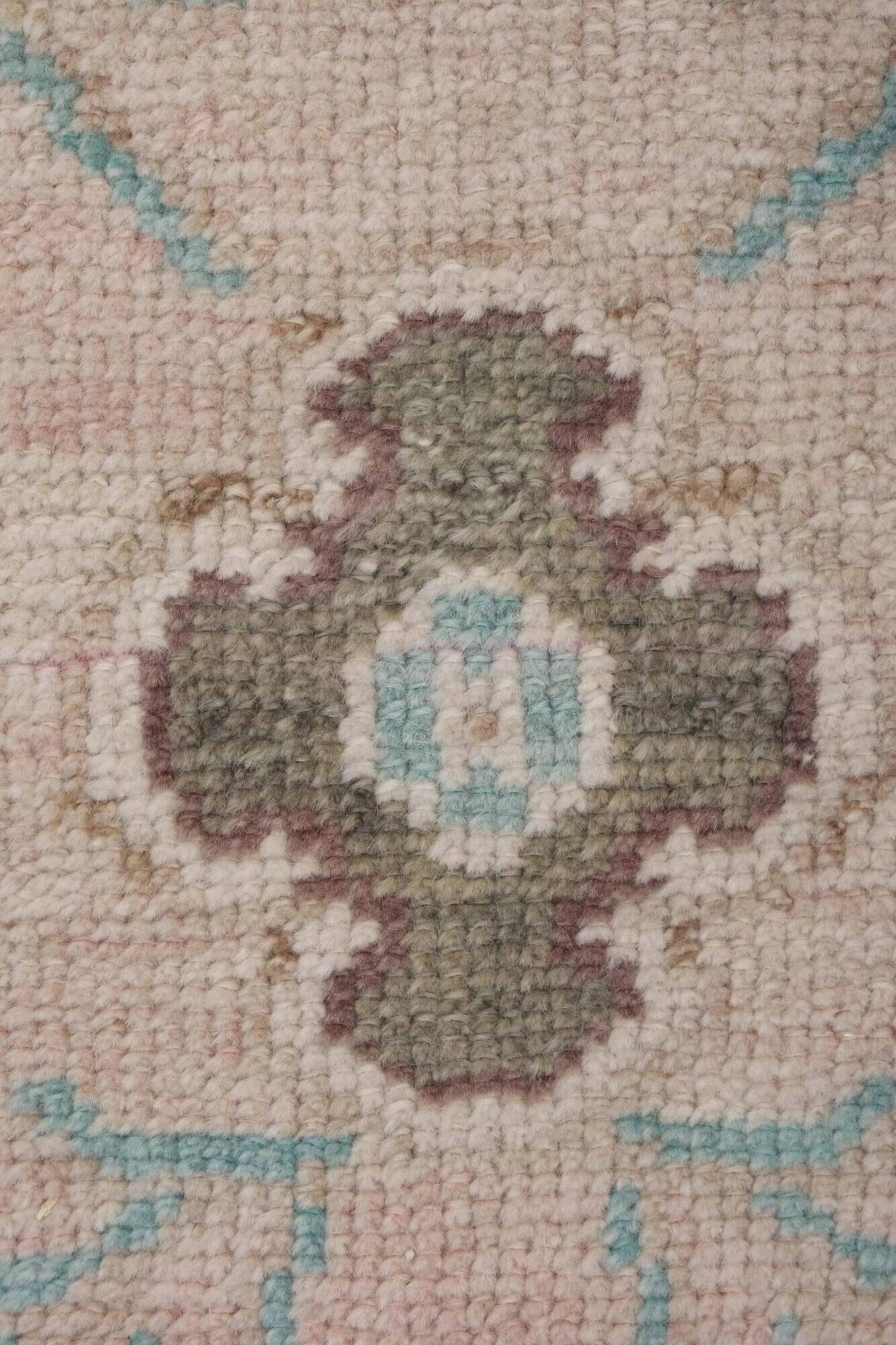 Vintage Turkish Oushak rug 146x285 cm