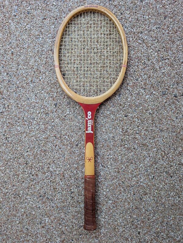 raquette de tennis Jam'Co tri-shape + etui cuir