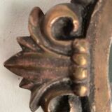 Old metal mirror