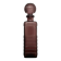 Plum glass bottle