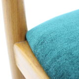 1970s Ash Four Dining Chairs by Drevotvar, Czechoslovakia