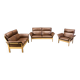 Vintage Scala sofa set by Dreipunkt International, 1970s