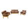 Vintage Scala sofa set by Dreipunkt International, 1970s