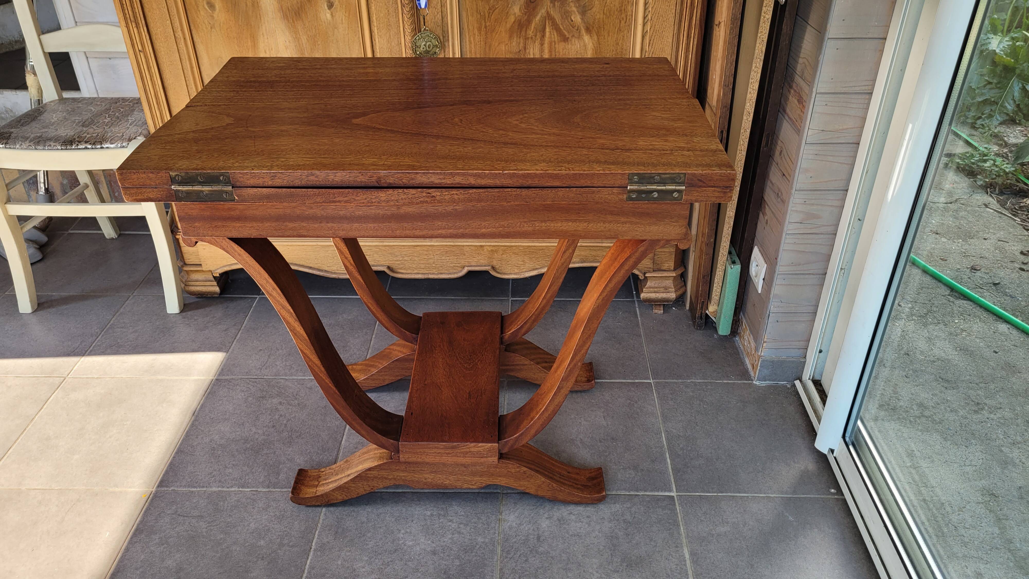 Art Deco folding table