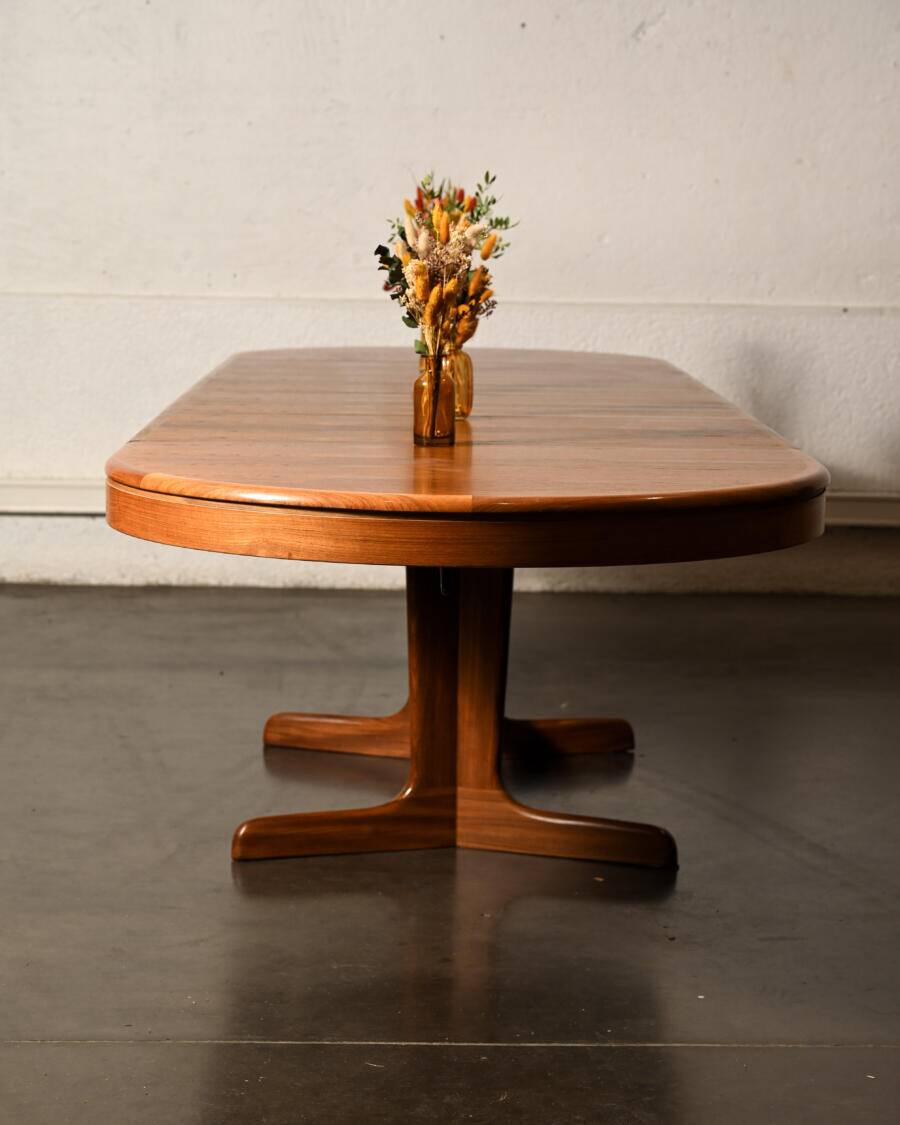 Table en teck 4 rallonges