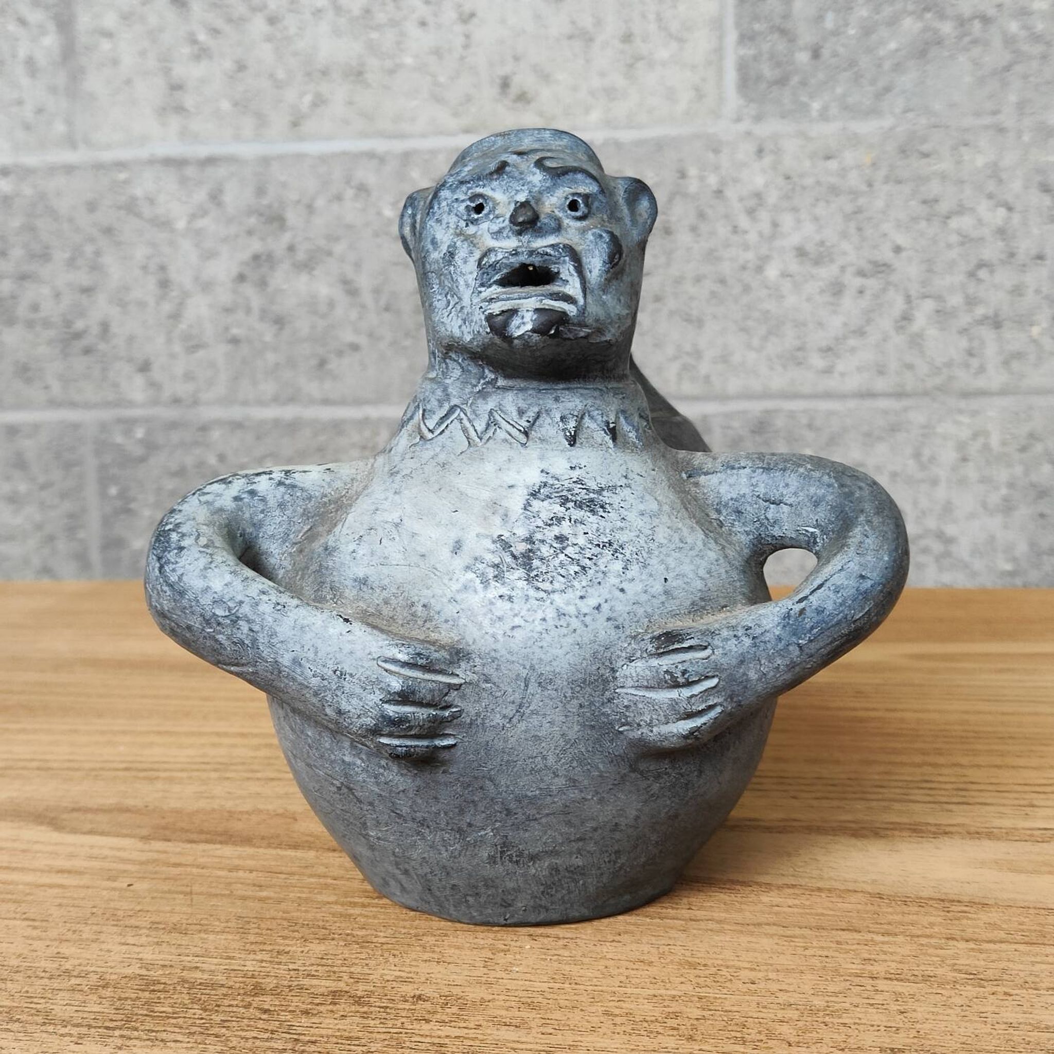Vase ceramique zoomorphe Partenon Espagne