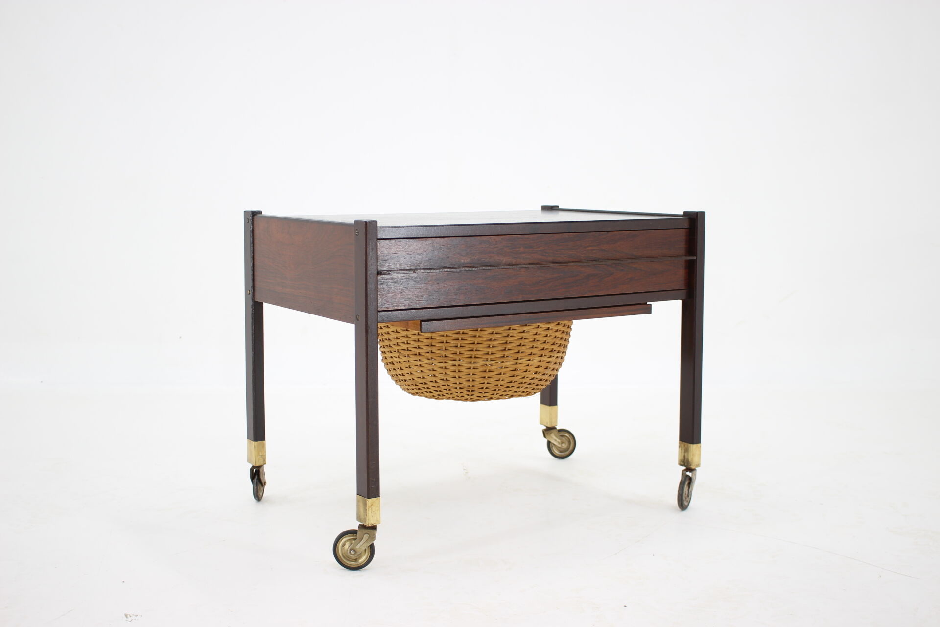 1960s Rosewood Sewing Table , Denmark