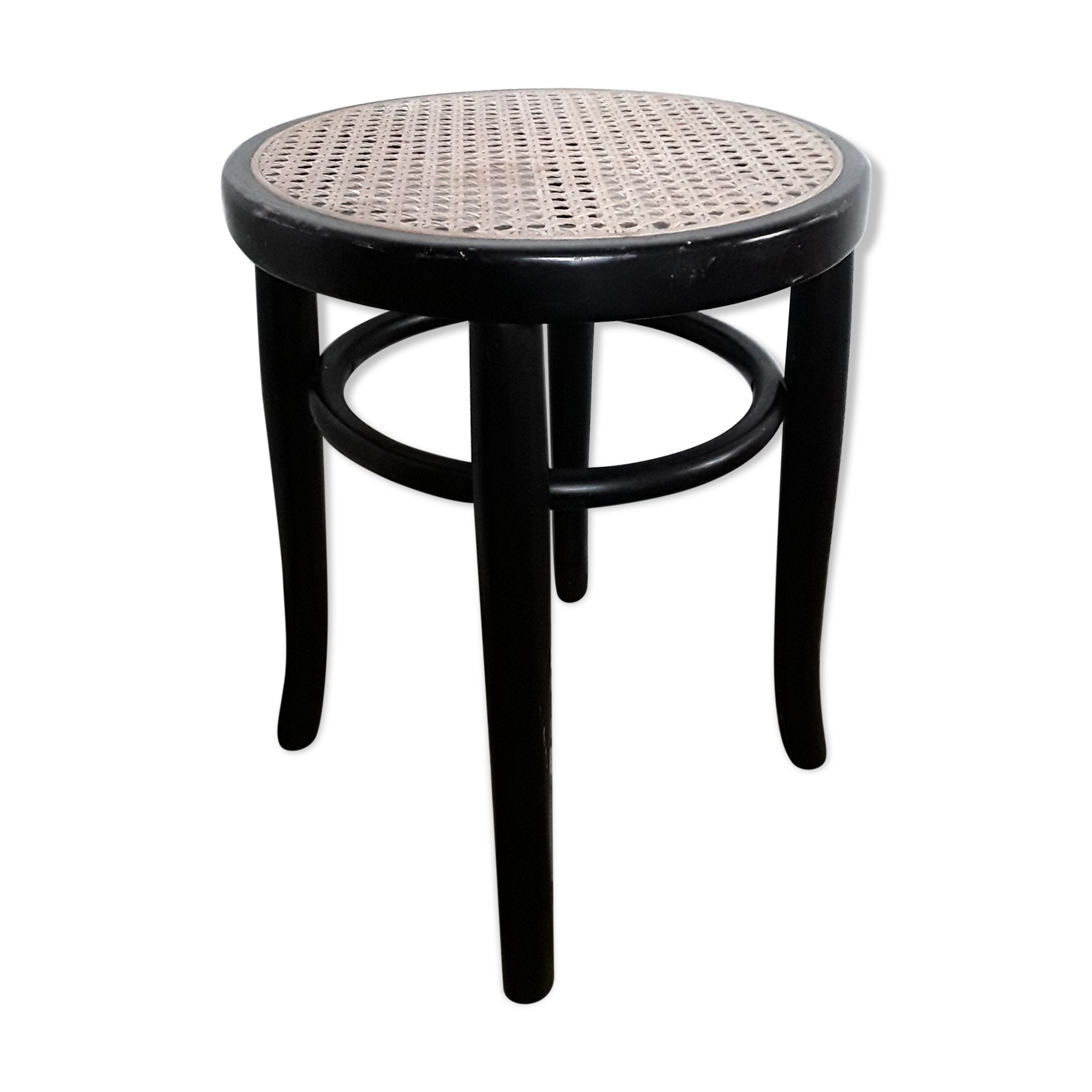Vintage cane stool