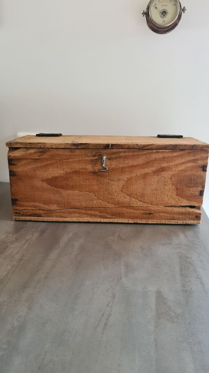 Wooden box of trade