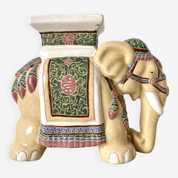 Vintage elephant plant holder