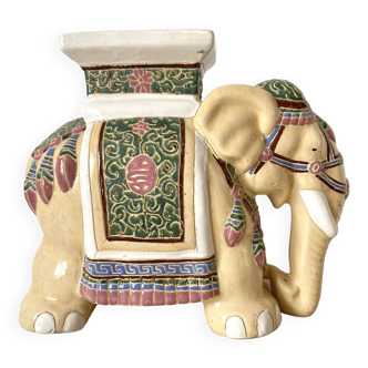 Vintage elephant plant holder