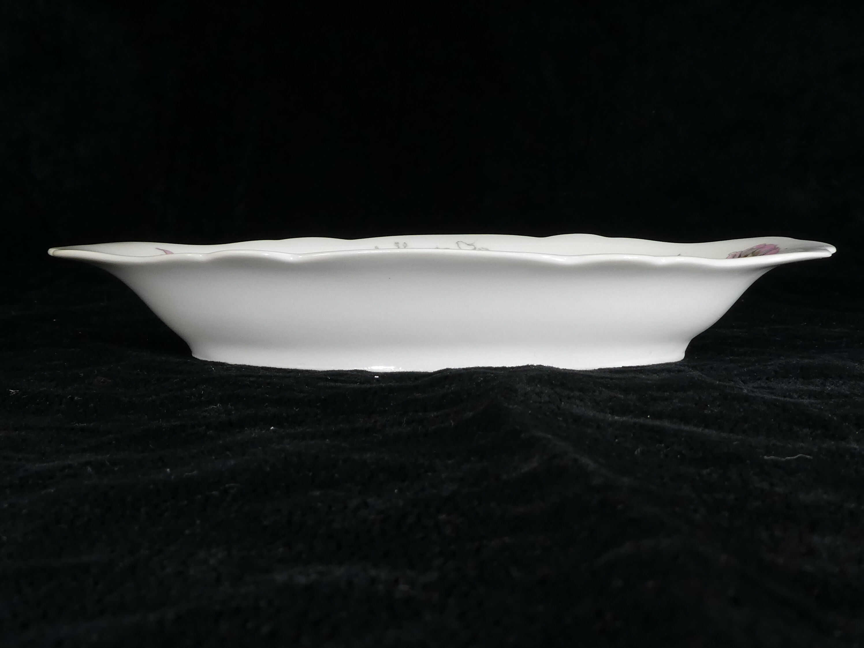 Limoges porcelain oval raviers for E. Bourgeois Paris