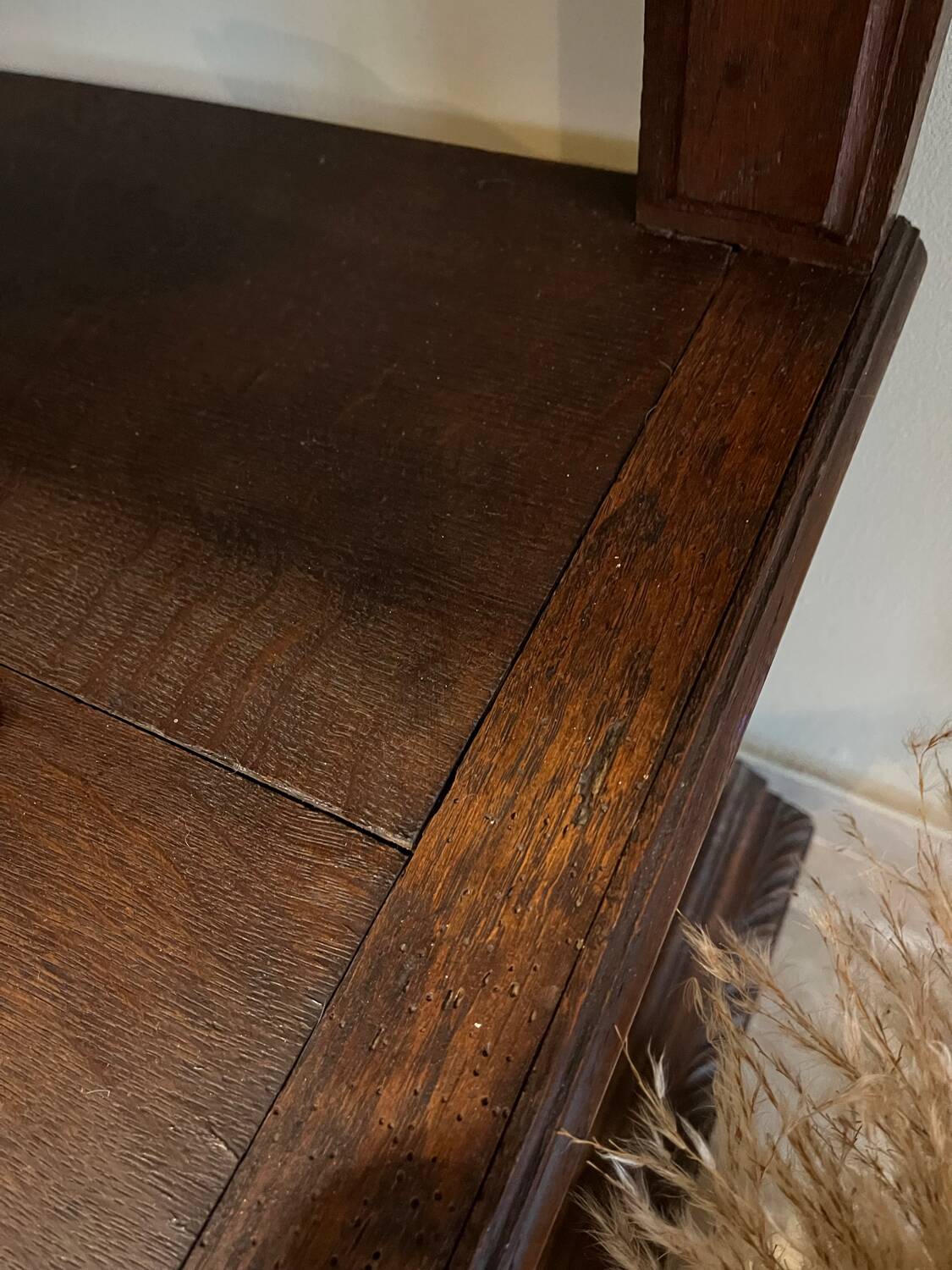 Console or turned wooden service table