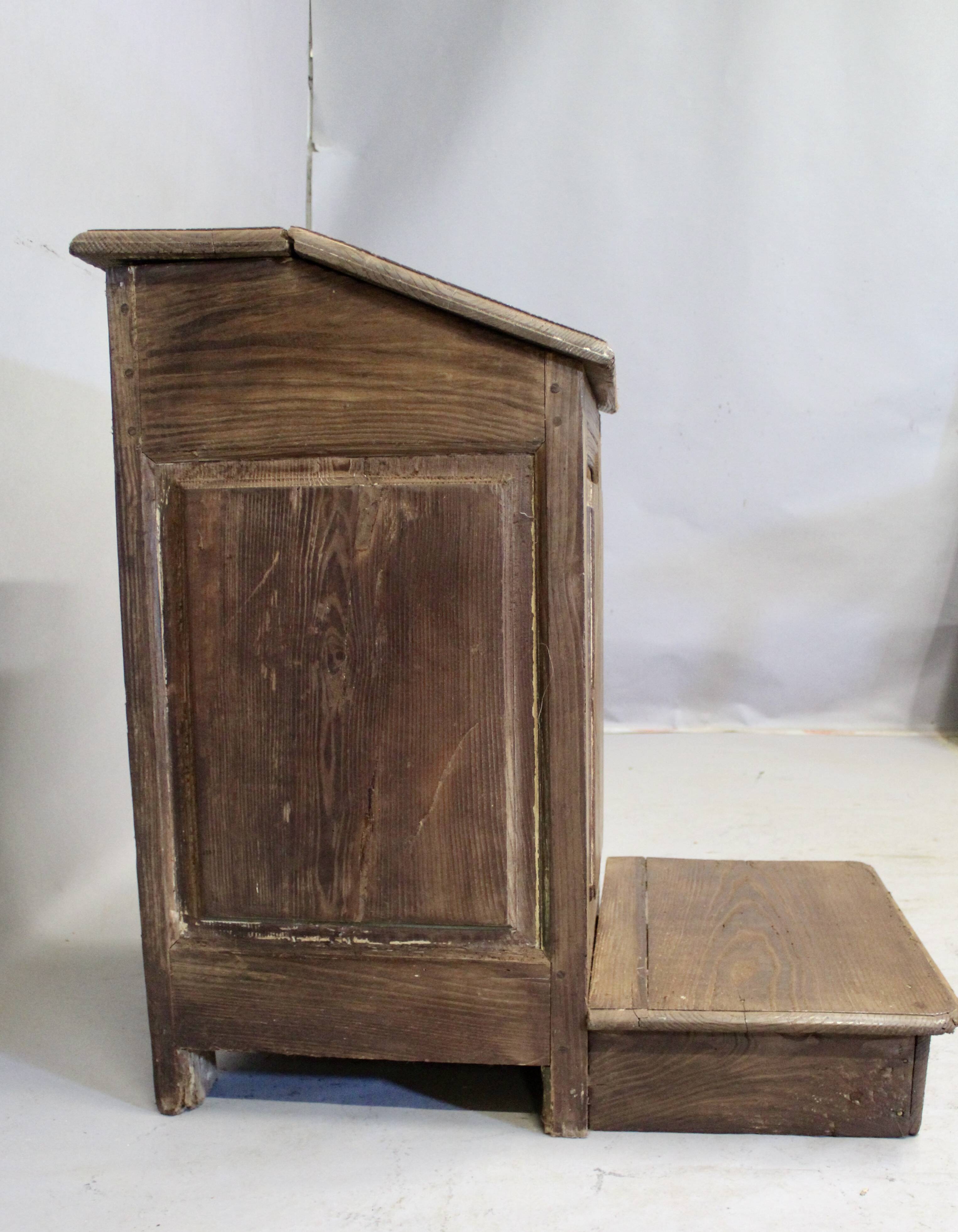 19th Century Double-Sided Oak Oratory